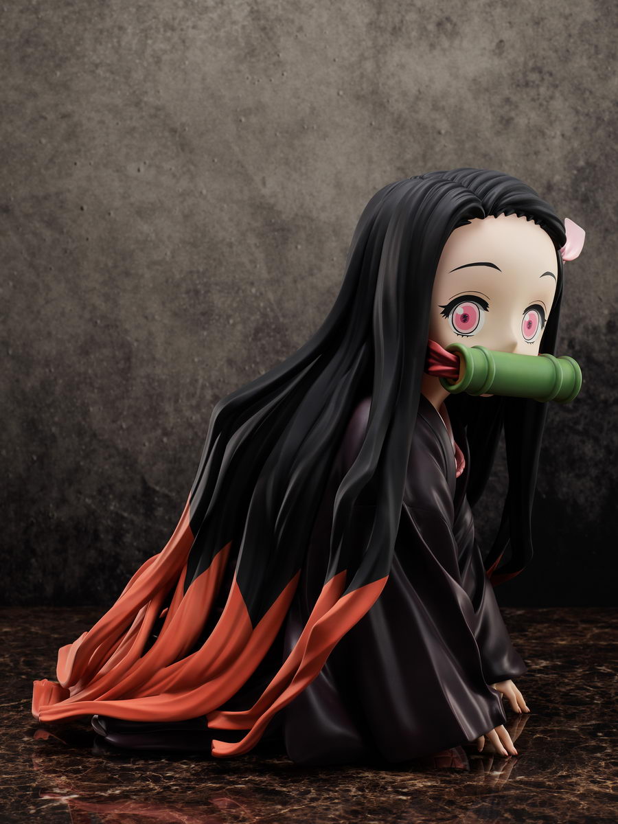 life size nezuko statue