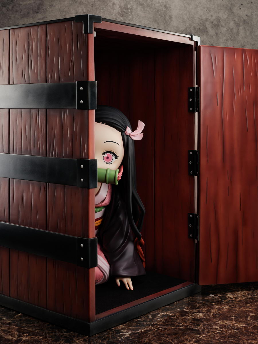 nezuko in a box figure