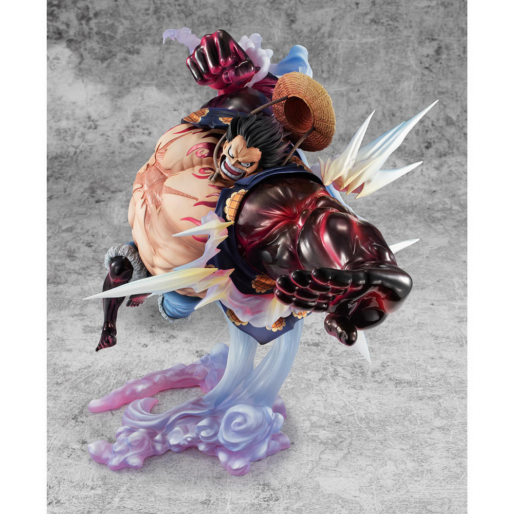 Exclusive One Piece Monkey D Luffy Gear 4 Boundman Ver 2 Portrait Of Pirates Sa Maximum By Megahouse Neko Magic