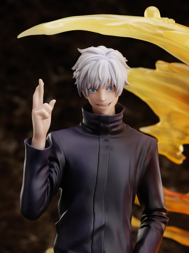 Exclusive Jujutsu Kaisen Gojo Satoru Mukagen Jujutsu Pvc Figure By F Nex Furyu Neko Magic